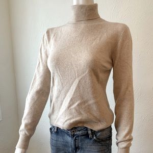 Cashmere turtleneck sweater